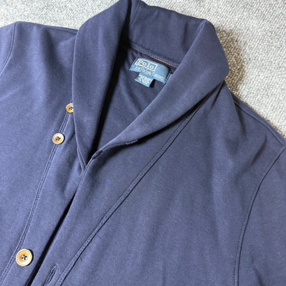 Polo Ralph Lauren‎ men's Knit Shawl Collar Cardigan Sweater Jacket